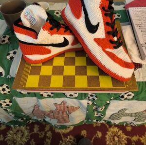 Stylish Red and White Loafers